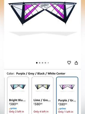 Revolution Kites Reflex RX Spider Kite (Vented Model)